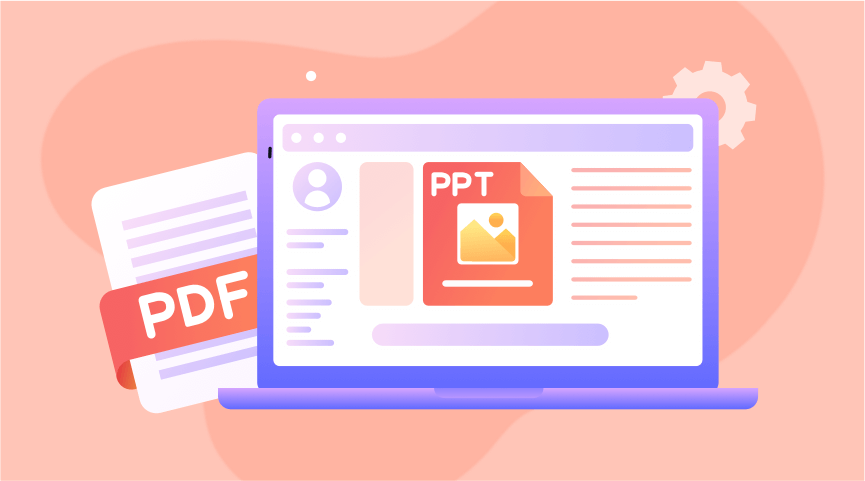 how to convert PDF to PPT