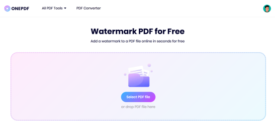 ONEPDF watermark tool