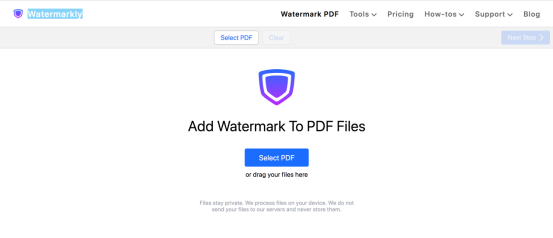 Watermarkly watermark PDF 